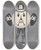 Triptych art skateboard deck of Will R Barnes Front Of Bad Days by Will R Barnes (1939)