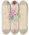 Triptych art skateboard deck of Will R Barnes 6Orchids by Will R Barnes (1939)
