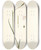 Triptych art skateboard deck of Nikolaus Joseph Freiherr Von Jacquin Ixia Radiata by Nikolaus Joseph Freiherr Von Jacquin (1727-1817)
