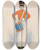 Triptych art skateboard deck of Will R Barnes Drummer Boy by Will R Barnes (1939)