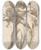 Triptych art skateboard deck of Giuseppe Bernardino Bison Design For A Statue Of Prudence With Sketches At Upper Left Corner by Giuseppe Bernardino Bison (1762-1844)