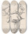 Triptych art skateboard deck of Franoisandr Vincent Back View Of A Roman Servant Boy by Franois-Andr Vincent (1746-1816)