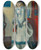 Triptych art skateboard deck of George Wesley Bellows Ladyjean by George Wesley Bellows (1882-1925)