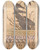 Triptych art skateboard deck of Theo Van Hoytema Kalenderblad Februari Met Spreeuwen by Theo Van Hoytema (1863-1917)