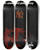Triptych art skateboard deck of Us Department Of Health Human Services I Dont Know What I Would Do If I Had A Child Nowim Not Prepared It Takes More Than Money You Know by U.S.. Department of Health & Human Services (1953)