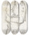 Triptych art skateboard deck of Paul Franz Otto Mann Mit Brille Und Zigarre Von Der Seite by Paul Franz Otto (1839-1927)