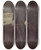 Triptych art skateboard deck of James Abbott Mcneill Whistler George W Vanderbilt by James Abbott Mcneill Whistler (1834-1903)