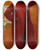 Triptych art skateboard deck of Carl Larsson Before The Mirror Self Portait by Carl Larsson (1853-1919)