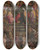 Triptych art skateboard deck of Giorgio Vasari Clement Vii Crowns Charles V In San Petronio In Bologna by Giorgio Vasari (1511-1574)