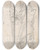 Triptych art skateboard deck of Nicaise De Keyser Statue Of The Engraver Pieter Martinasie by Nicaise De Keyser (1813-1887)