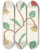 Triptych art skateboard deck of Majel G Claflin Colcha_6 by Majel G Claflin (1893-1941)