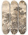 Triptych art skateboard deck of Xie Shichen Clouds And Waves At The Wu Gorge by Xie Shichen (1487-1567)