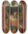 Triptych art skateboard deck of Jacob Cornelisz Van Oostsanen Pompeius Occo by Jacob Cornelisz Van Oostsanen (1470-1533)