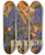 Triptych art skateboard deck of Adolfo Hohenstein Iris Musica Di Pmascagni by Adolfo Hohenstein (1854-1928)