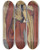Triptych art skateboard deck of Bernhard Strigel St Catherine Of Alexandria by Bernhard Strigel (1460-1528)