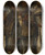 Triptych art skateboard deck of Jan August Hendrik Leys Sigismund Holy Roman Emperor 1415 by Jan August Hendrik Leys (1815-1869)
