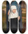 Triptych art skateboard deck of Hans Memling Old Woman At Prayer With St Anne by Hans Memling (1430-1494)