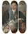 Triptych art skateboard deck of Mattheus Ignatius Van Bree Portrait Of Isaac Jan Alexander Gogel by Mattheus Ignatius Van Bree (1773-1839)