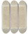 Triptych art skateboard deck of Fred Hassebrock Detail Of Quilt Tulip Pattern by Fred Hassebrock