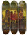 Triptych art skateboard deck of John George Brown The Cider Mill by John George Brown (1831-1913)