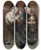 Triptych art skateboard deck of John George Brown A Surprise Party by John George Brown (1831-1913)