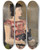 Triptych art skateboard deck of Helmut Kolle Portrait Dune Jeune Fille by Helmut Kolle (1899-1931)
