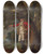 Triptych art skateboard deck of Joseph Wright Of Derby Portrait Of Colonel Charles Heathcote by Joseph Wright Of Derby (1734-1797)