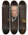 Triptych art skateboard deck of John Wesley Jarvis John Armstrong by John Wesley Jarvis (1781-1840)