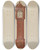 Triptych art skateboard deck of Francis Law Durand Grandfather Clock Timepiece by Francis Law Durand (1935)