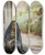 Triptych art skateboard deck of Jacek Malczewski My Models Triptych Right Part by Jacek Malczewski (1854-1929)