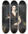 Triptych art skateboard deck of Eugene Edward Speicher Jeanne Balzac by Eugene Edward Speicher