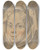 Triptych art skateboard deck of Johann Anton Tischbein Head Of A Matron by Johann Anton Tischbein (1720-1784)