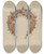 Triptych art skateboard deck of Samuel Faigin Hair Wreath by Samuel Faigin