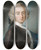 Triptych art skateboard deck of Rosalba Carriera Sir James Gray 2Nd Bt by Rosalba Carriera (1675-1757)