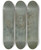 Triptych art skateboard deck of Cigoli Ludovico Cardi Head Of A Bearded Man Looking Up To Right Study For Saint Catherine Of Alexandria Disputing With The Pagan Priests by Cigoli (Ludovico Cardi) (1559-1613)