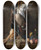 Triptych art skateboard deck of Alexandre Franois Desportes A Group Of Dead Game_1 by Alexandre Francois Desportes (1661-1743)