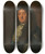 Triptych art skateboard deck of David Van Der Plas Portrait Of Cornelis Tromp 162991 Viceadmiral Of Holland And West Friesland by David van der Plas (1647-1704)