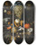Triptych art skateboard deck of Martinus Nellius A Still Life Of Blue And White Grapes Walnutsa Halfpeeled Lemon And Blackberries In A Wanli Porcelain Bowl by Martinus Nellius (1621-1719)