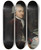 Triptych art skateboard deck of H Lefvre Portrait Dhomme Autrefois Maquill En Robespierre by H Lefevre (18-)