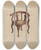 Triptych art skateboard deck of Lorenz Rothkranz Corner Chair_1 by Lorenz Rothkranz