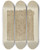 Triptych art skateboard deck of Mary Fitzgerald Wedding Veil by Mary Fitzgerald