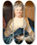 Triptych art skateboard deck of Nicolas De Largillire Stina Lillie by Nicolas de Largillire (1656-1746)