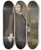 Triptych art skateboard deck of Robert Feke Simon Pease by Robert Feke (1707-1752)