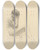 Triptych art skateboard deck of Kos Aranyossy Tdia Sediaceho Enskho Aktu 2 by kos Aranyossy