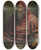 Triptych art skateboard deck of Circle Of Girolamo Sicciolante Pope Julius Iii by Circle Of Girolamo Sicciolante (1521-1580)