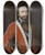 Triptych art skateboard deck of Martin Mytens Alexander Bagratio Prince Of Georgia Commander Of The Russian Artillery At The Battle Of Narva by Martin Mytens (1695-1770)