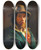 Triptych art skateboard deck of Giuseppe Barison Portrait Of A Man by Giuseppe Barison (1853-1931)