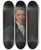 Triptych art skateboard deck of Jens Juel Portrait Of A Man by Jens Juel (1745-1802)
