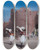 Triptych art skateboard deck of Jeanlon Grme The Runners Of The Pasha by Jean-Lon Grme (1824-1904)
