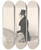 Triptych art skateboard deck of Richard Dighton Mr Smith Dorian by Richard Dighton